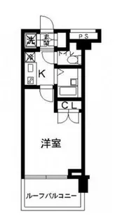 スカイコート東京ベイ・東雲【4階】の間取り