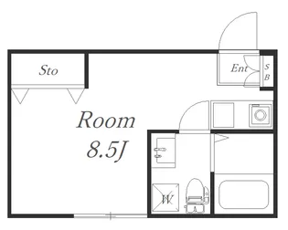 ダイヤモンドヒルズ阪東橋【1階】の間取り