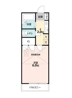 Legit菊名【2階】の間取り