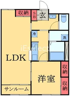 LPセントラル誉田【2階】の間取り