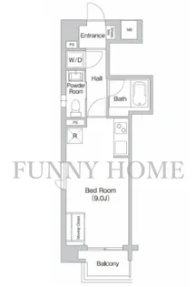 プライムアーバン三軒茶屋【6階】の間取り