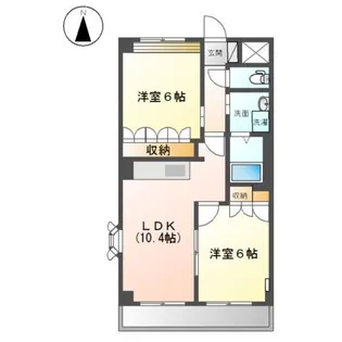 広島県東広島市西条中央4【マンション】の間取り