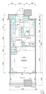 東京都中央区勝どき4【マンション】の間取り