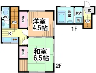 東京都杉並区和泉2【アパート】の間取り
