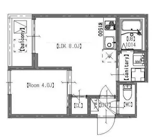 GRAND BEAR【2階】の間取り