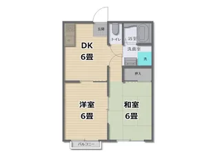 メゾンYTN【2階】の間取り