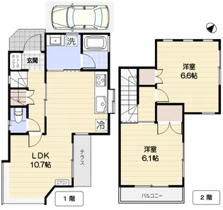 千葉県船橋市大穴南5【一戸建】の間取り