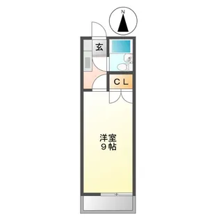 カレッジハウス 1【1階】の間取り