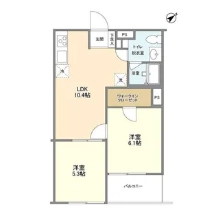 シメントピア【1階】の間取り