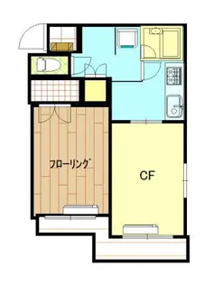 徳丸マンション【4階】の間取り