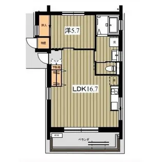 てんでこ荘【1階】の間取り