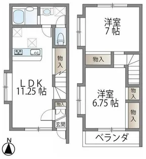 埼玉県さいたま市南区太田窪5【一戸建】の間取り