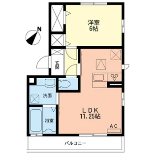リヴィエール本町III【2階】の間取り