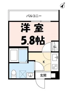 ベルクラシック【3階】の間取り