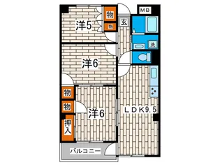 横須賀昭和ビル【4階】の間取り