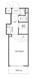 フェニックス桜上水【4階】の間取り