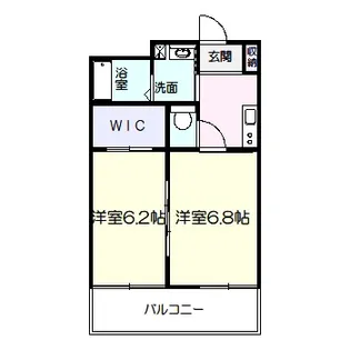 CITYHOUSE in 武雄【6階】の間取り