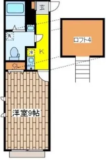 カトルセゾン調布【1階】の間取り