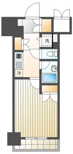 パレステュディオ神田神保町【7階】の間取り