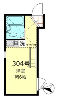コンフォルト日暮里【3階】の間取り