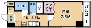 エスポワール【3階】の間取り