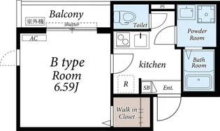 リブリ・花水木Drei【2階】の間取り