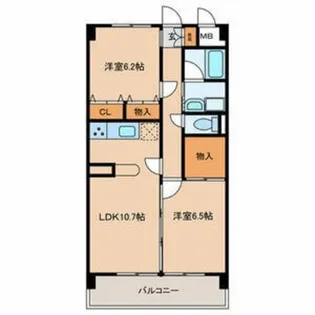 KS・WinHills【5階】の間取り