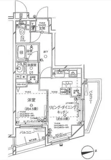 ルピナス大山グランドタワー・Iステージ【3階】の間取り