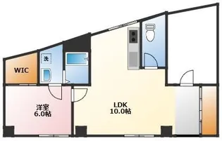 ロイヤルプラザ【4階】の間取り