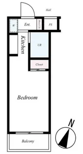 スカイコート高円寺第3【2階】の間取り