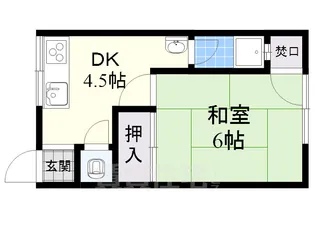 王子ビル【3階】の間取り