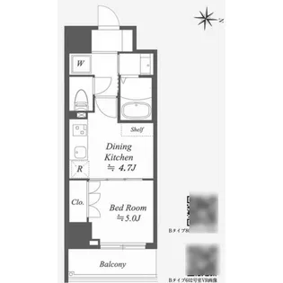 Alpha Prime東陽町【1階】の間取り