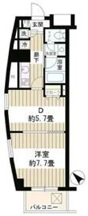 エステージ六義園【3階】の間取り