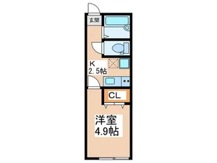 マロンハイツ【2階】の間取り