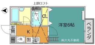 パークフロント北綾瀬B棟【2階】の間取り