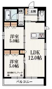 グレイスメゾン久我山【2階】の間取り