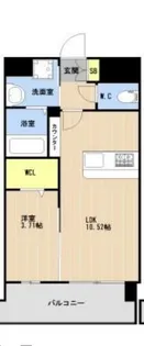 LIBTH美栄橋【8階】の間取り