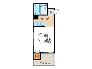 メゾン・ラ・ココネ【1階】の間取り