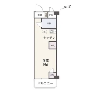 トーカンマンション医学町【3階】の間取り
