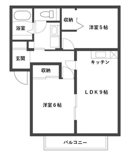 グリーンヒル【2階】の間取り