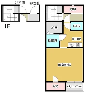 仙港SKY【1階】の間取り