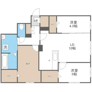 ヴィレッジ表参道【1階】の間取り