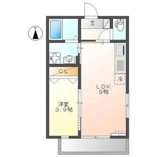 SEIMO PALACE II【1階】の間取り