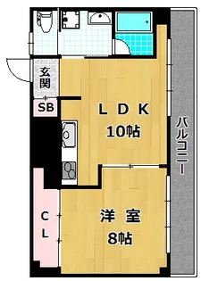 第五星ヶ丘マンション【4階】の間取り