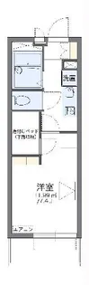 レオパレスNIHO【1階】の間取り