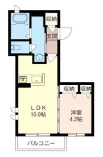 グランヒルズ【2階】の間取り