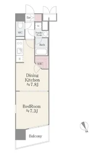 ステラメゾン茗荷谷【6階】の間取り
