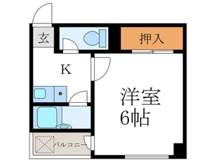 シルビア21【2階】の間取り
