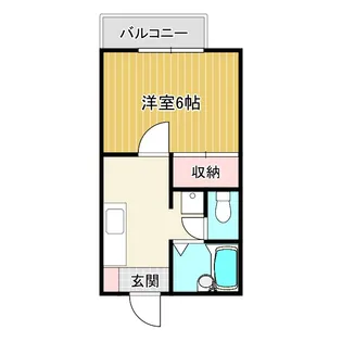 メゾン石原【2階】の間取り