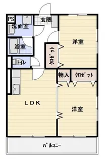 アークブラン【3階】の間取り